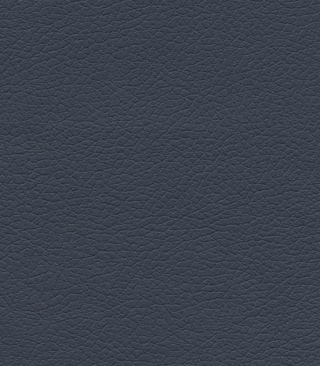 Close-up of rich navy blue textured leather, highlighting natural grain and fine wrinkles—perfect for the Golden Tech PR527 Cloud Recliner With Lift Assist & Twilight.